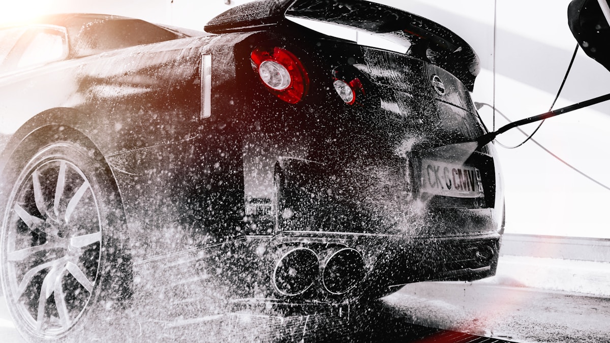 Professional car detailing wash - web design for auto shops and detailing businesses